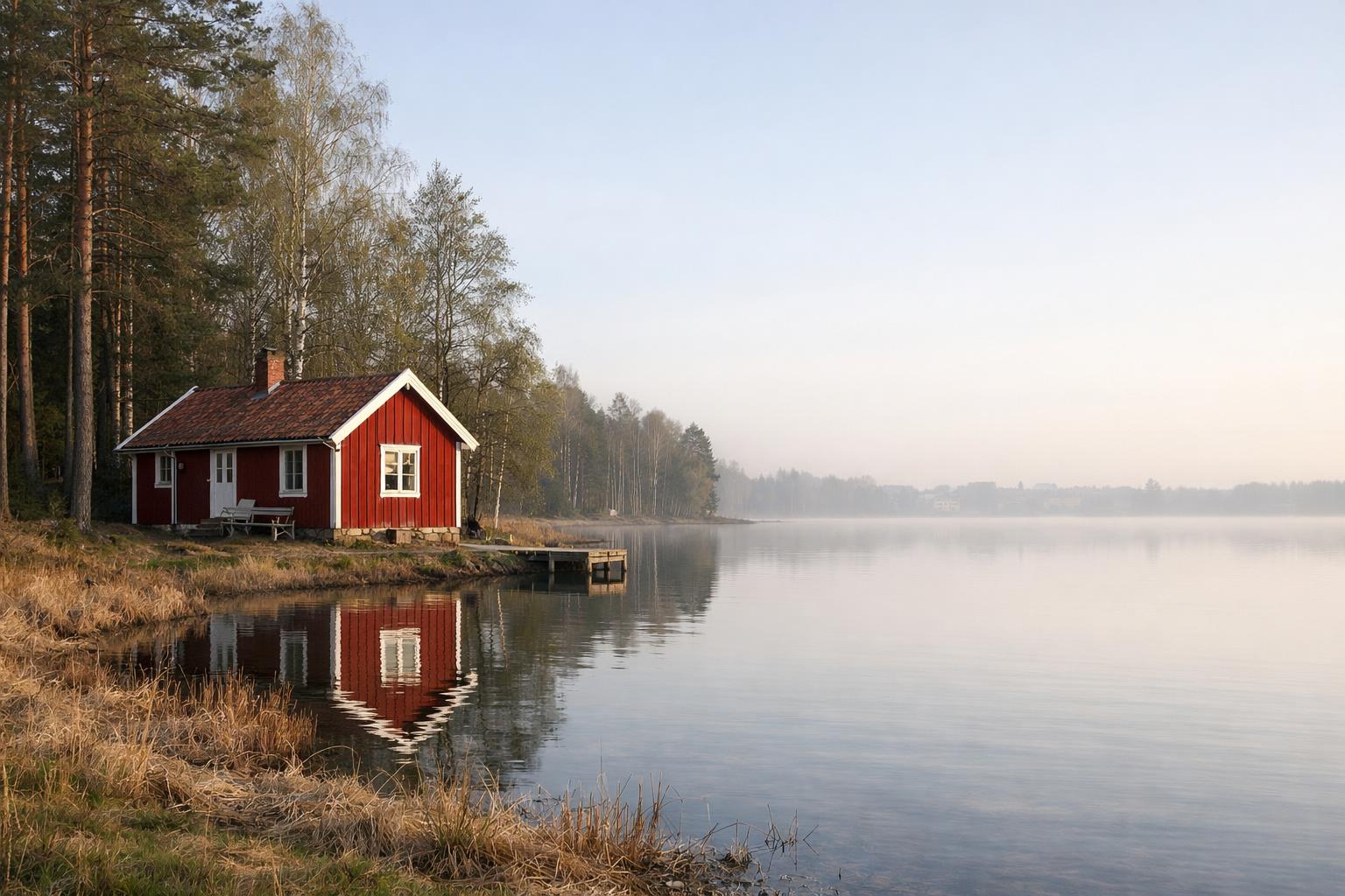 Fritidshus för en miljon: 56 kvm i Kronoberg, 19 i Stockholm