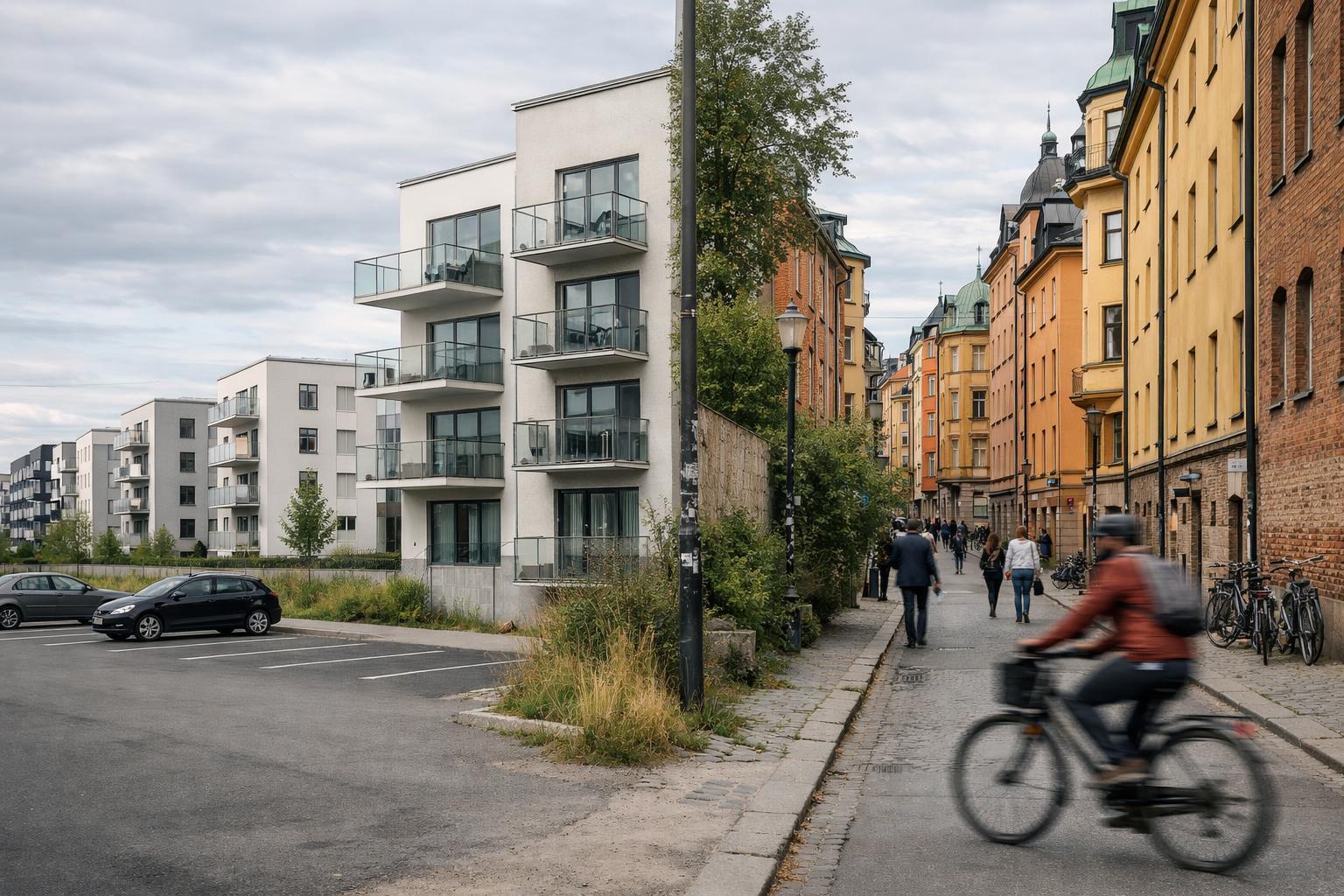 Bostadsförmedlingen: tudelad hyresmarknad i Stockholm 2025