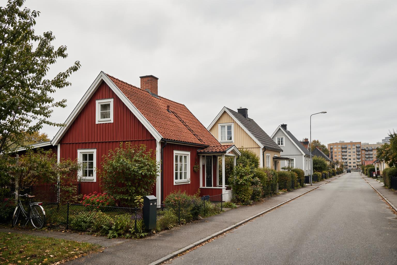 Var tredje svensk bor i villa – ny statistik visar hur landet bor