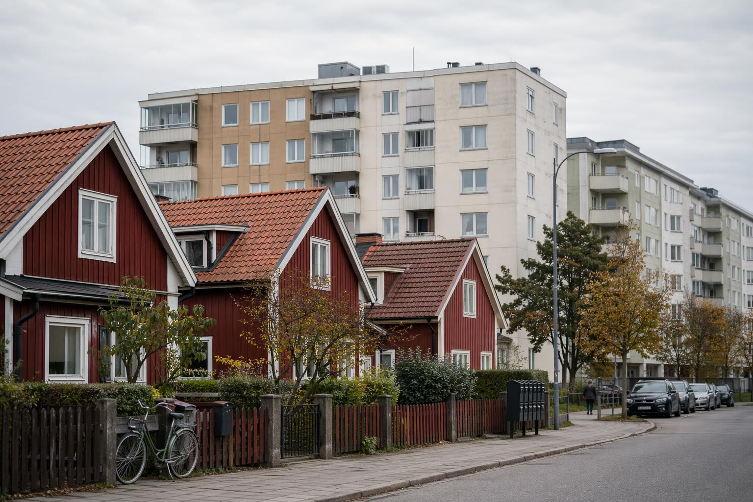 Sverige har 5,3 miljoner bostäder – hälften i flerbostadshus